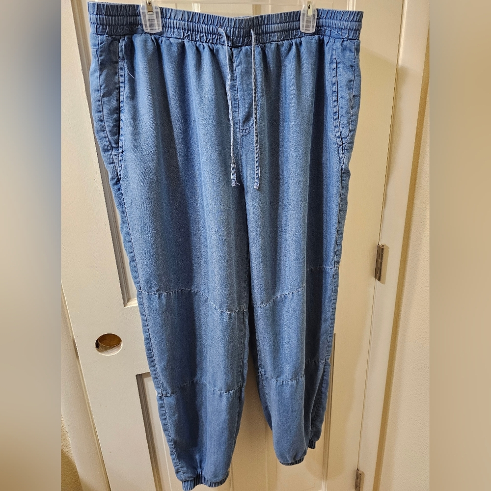 Serengeti Light Blue Casual Pants